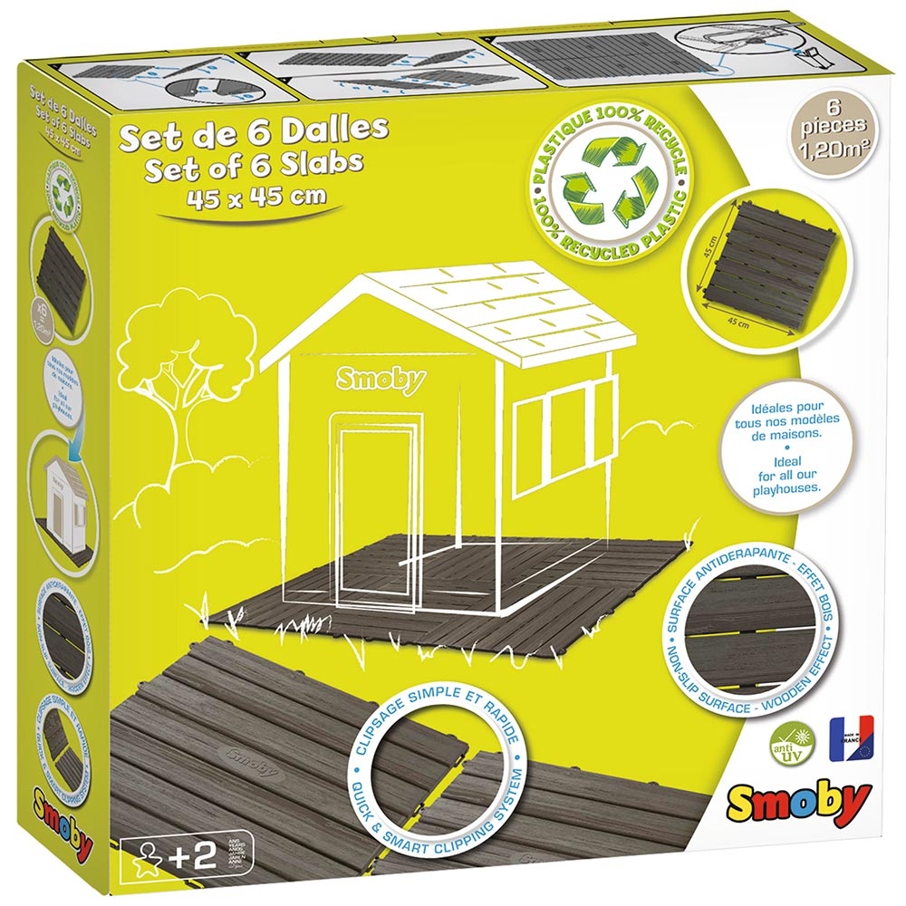 Set Smoby Podea casuta 45x45 cm 6 buc - 4 | YEO