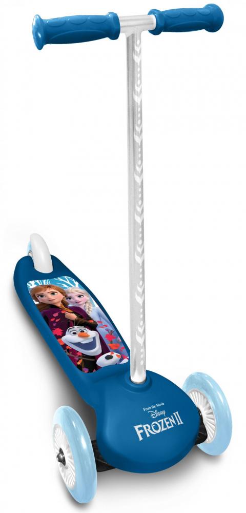 Trotineta Intuitiva Disney Frozen, platforma antiderapanta, ghidon din aluminiu, greutate suportata 20 kg, varsta 2 ani+