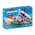 Barca piratilor cu motor Playmobil