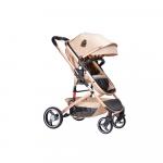 Carucior transformabil KikkaBoo 2 in 1 Tiara Beige