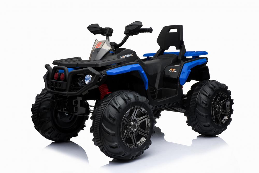 ATV electric cu amortizoare Maverick 4x4 Blue