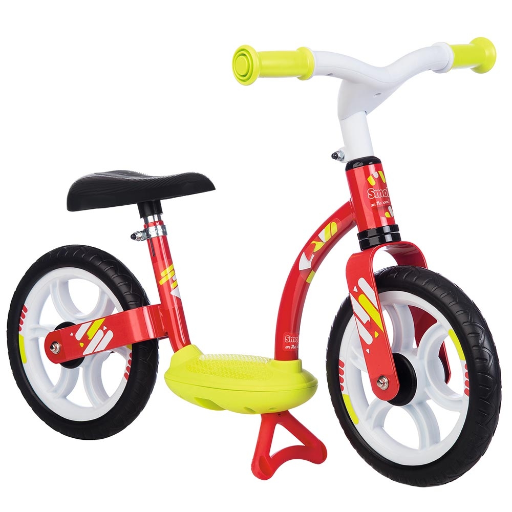 Bicicleta fara pedale Smoby Comfort red 10 inch - 1