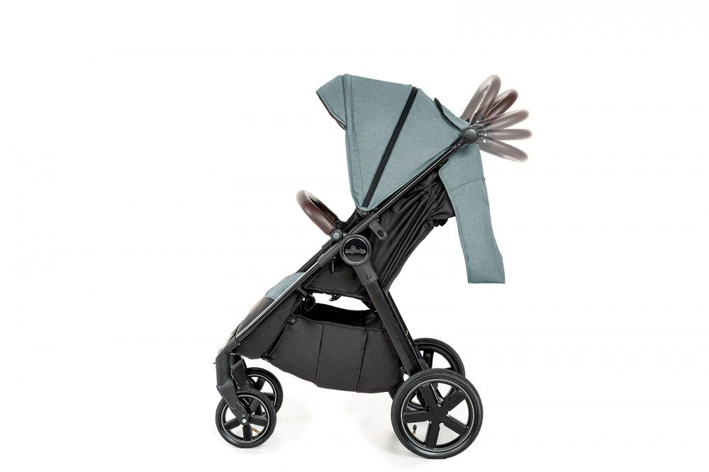 Carucior sport cu roti gonflabile Baby Design Look Air 07 Gray 2020 - 4