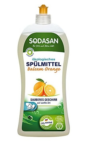 Detergent vase lichid cu balsam bio portocala 1L Sodasan Alimentatie imagine noua responsabilitatesociala.ro