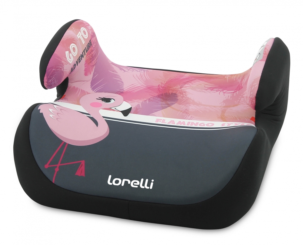 Inaltator auto Topo Comfort 15-36 Kg Flamingo Grey Pink LORELLI