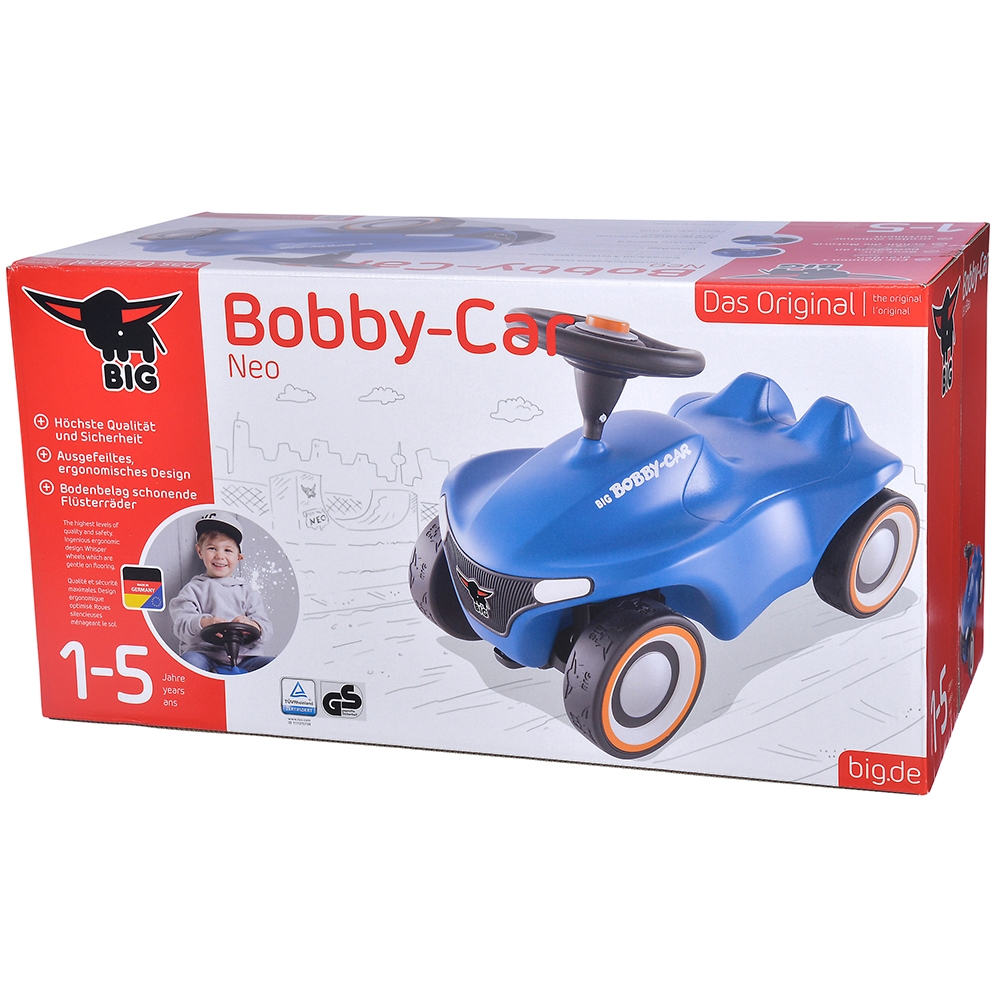 Masinuta de impins Big Bobby Car Neo blue - 4