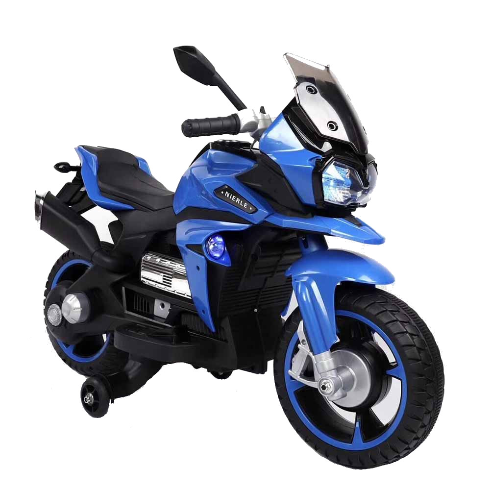Motocicleta electrica pentru copii Rio Blue Blue La Plimbare