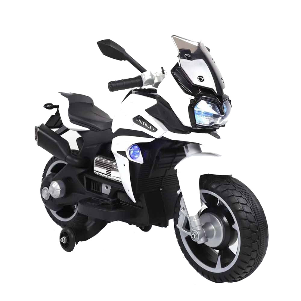 Motocicleta electrica pentru copii Rio White