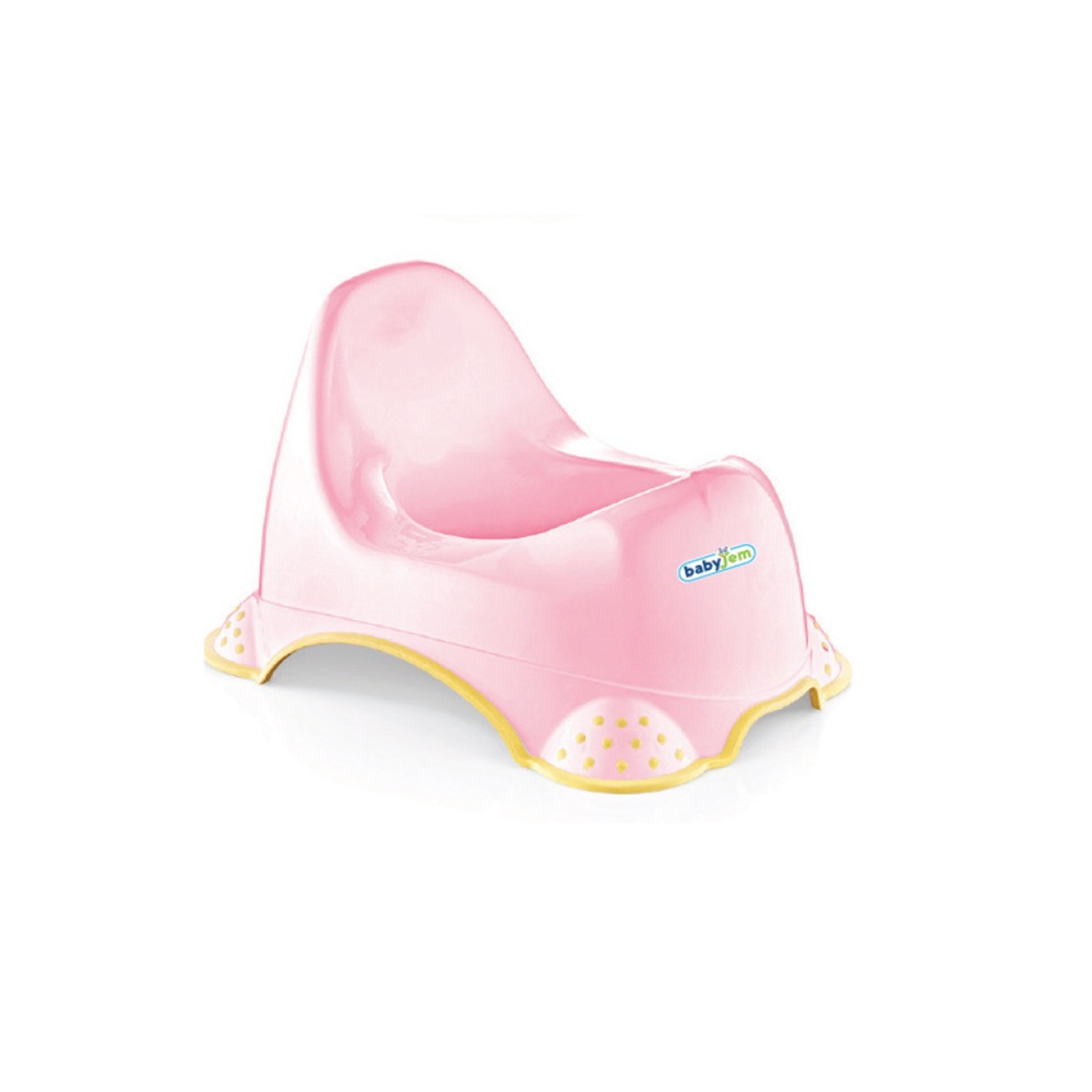 Olita cu spatar inalt babyjem potty pink