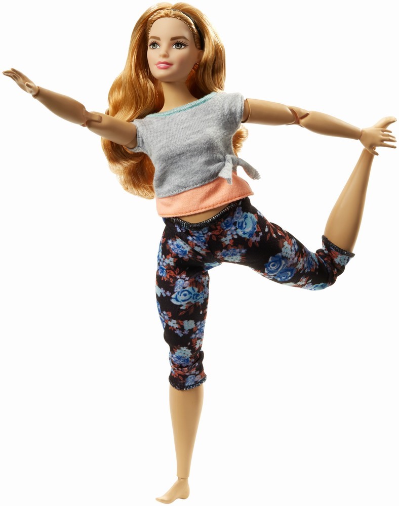 Papusa Barbie mereu in miscare meditation style