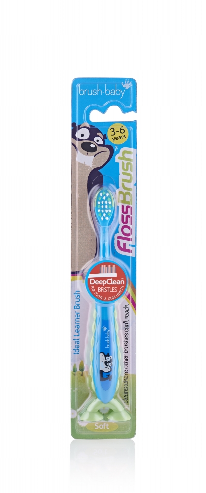 Periuta de dinti Soft Flossbrush 3-6 ani Brush Baby - 3 | YEO