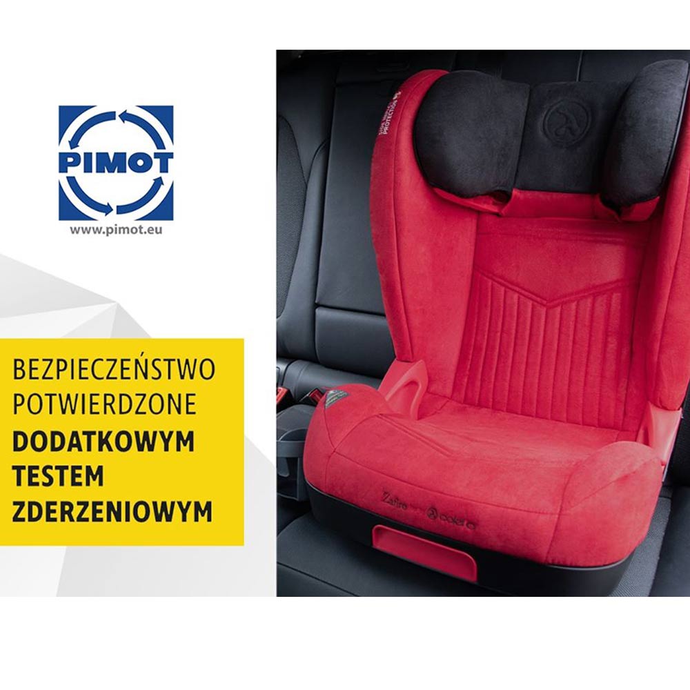 Scaun auto Zafiro cu isofix Red 15-36 kg Coletto 15-36 imagine 2022 protejamcopilaria.ro