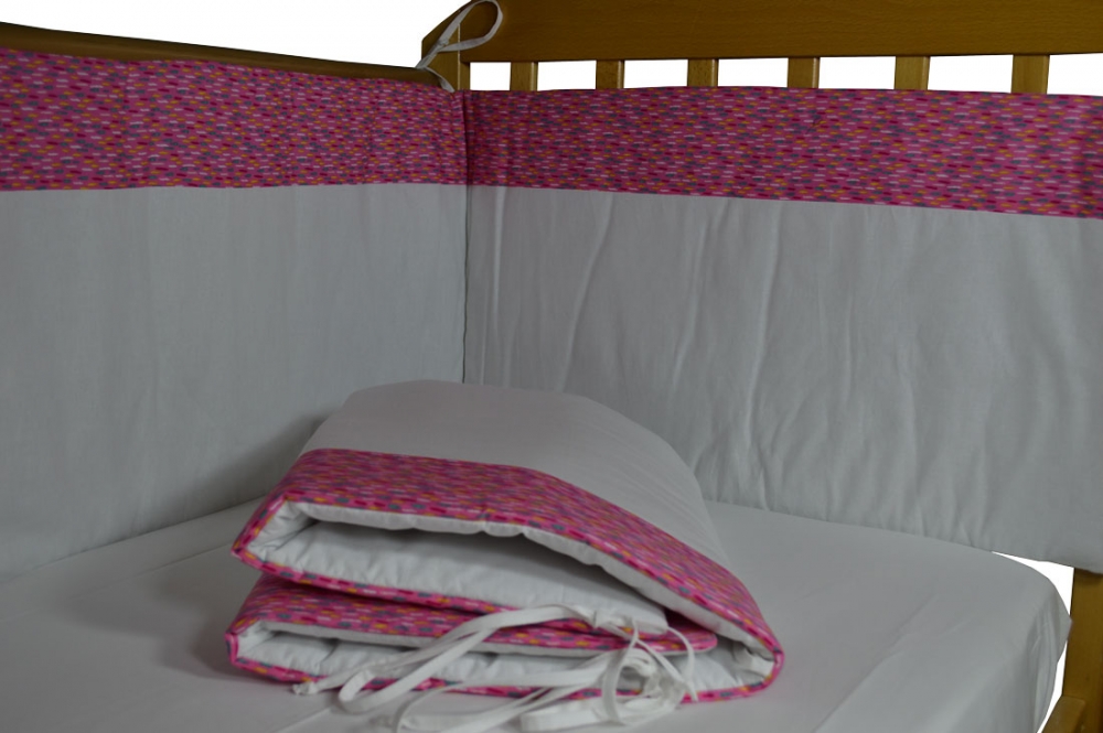 Set protectii patut 60 x 120 cm pasi pe nisip
