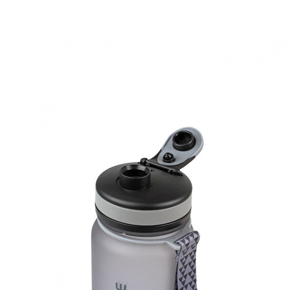 Sticla pentru apa din tritan 650 ml gri