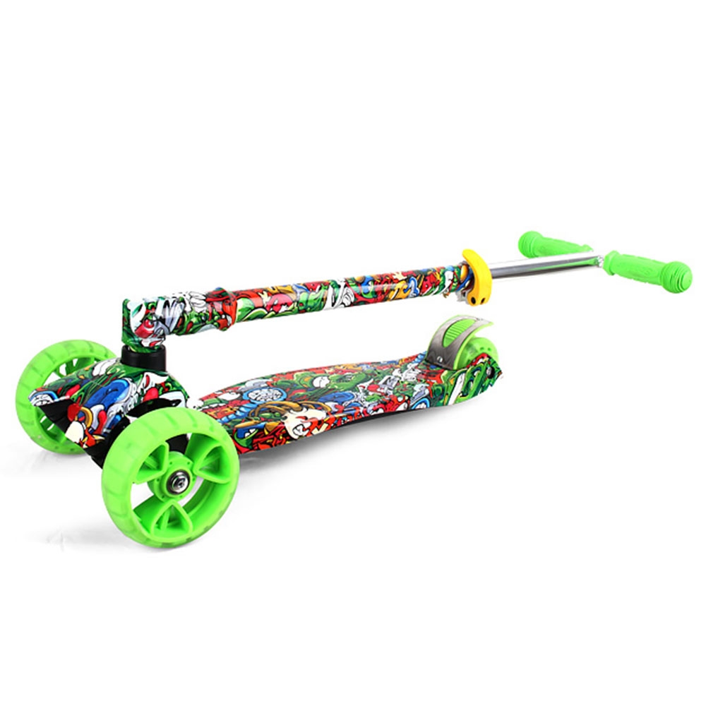 Trotineta Chipolino Croxer Evo green grafitti - 1 | YEO