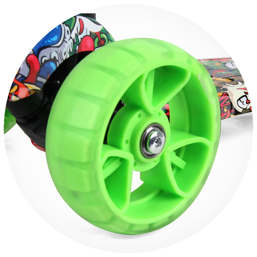 Trotineta Chipolino Croxer Evo green grafitti - 2 | YEO