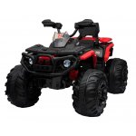 ATV electric cu amortizoare si roti din plastic Maverick 4x4 Red