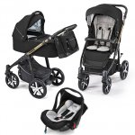 Carucior multifunctional 3 in 1 Baby Design Lupo Comfort Limited 12 Black 2019