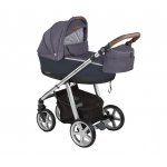 Carucior Espiro 2 in 1 cu roti din spuma EVA Next Manhattan 203 Oregon Navy 2020