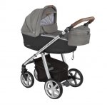 Carucior Espiro 2 in 1 cu roti din spuma EVA Next Manhattan 211 Kansas Black 2020