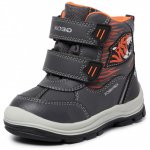 Cizme de zapada Geox B Flanfil BB Abx A Anthracite/Orange 20 (124 mm)