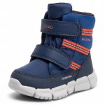 Cizme de zapada Geox B Flexyper BB Abx C Navy/Orangefluo 21 (130 mm)