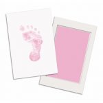 Kit amprenta cu cerneala pentru piciorus roz Pearhead