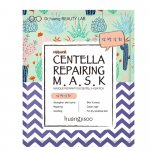 Masca reparatoare de tip servetel cu centella pentru tenul uscat/sensibil Huangjisoo 1 buc