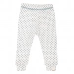 Pantaloni leggings din lana merinos CeLaVi Dusty Green Stars 70 cm