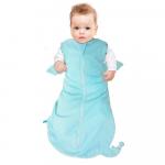 Sac de dormit Fun Animal 2 in 1 dragon sky blue 3-6 luni Wallaboo