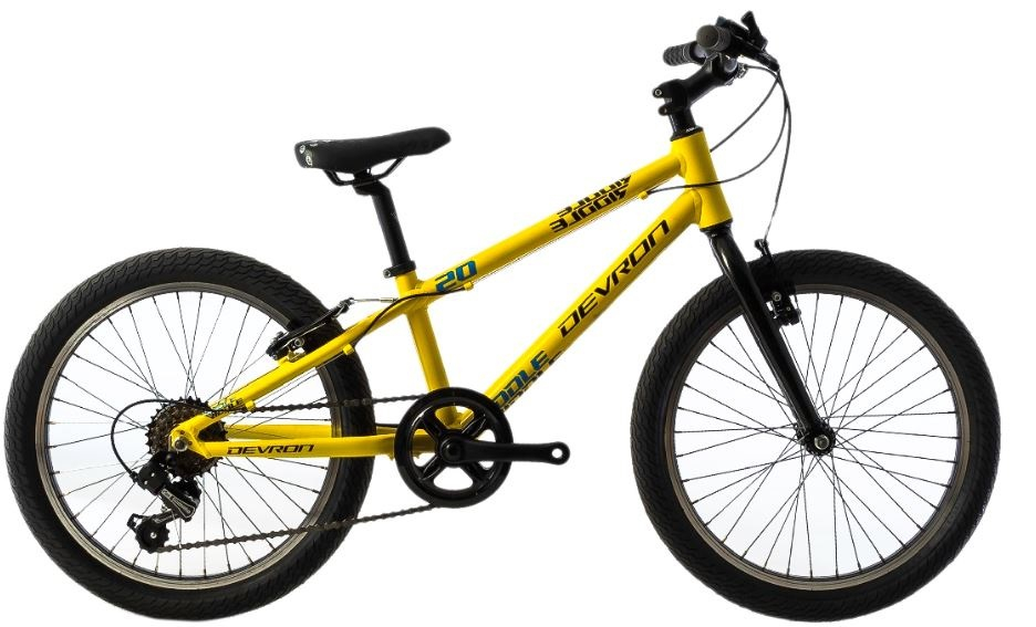 Bicicleta copii Devron Riddle K1.2 galben negru 20 inch Devron imagine 2022