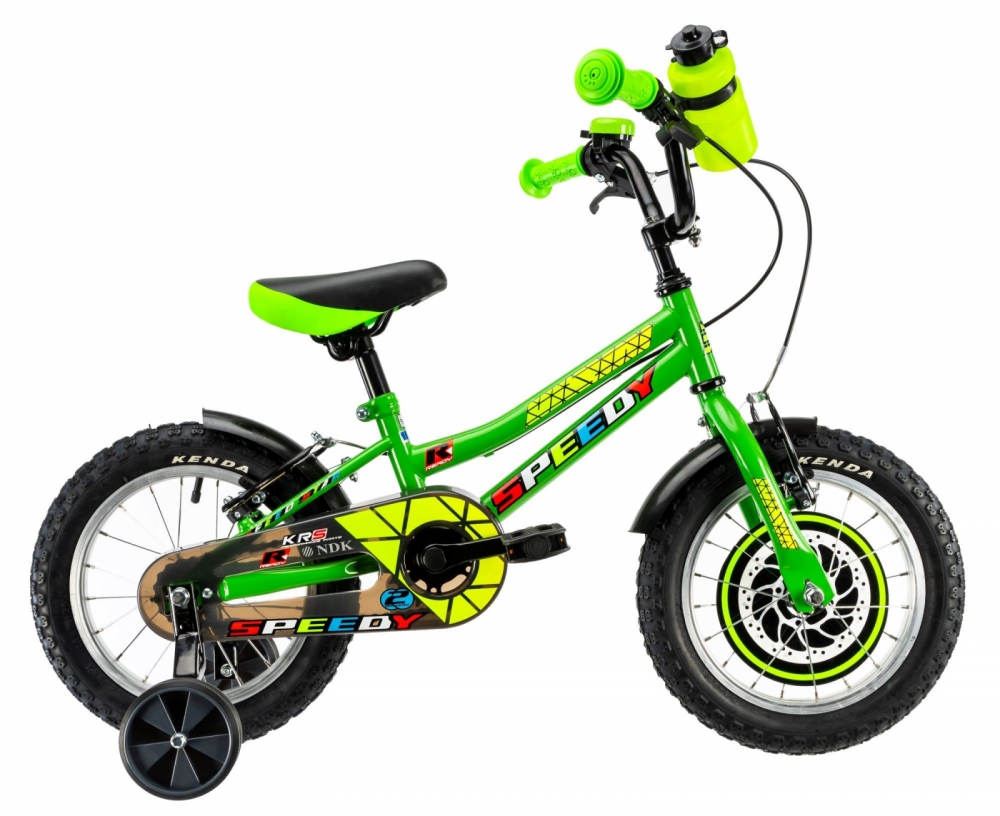Bicicleta copii Dhs 1403 verde 14 inch DHS imagine noua
