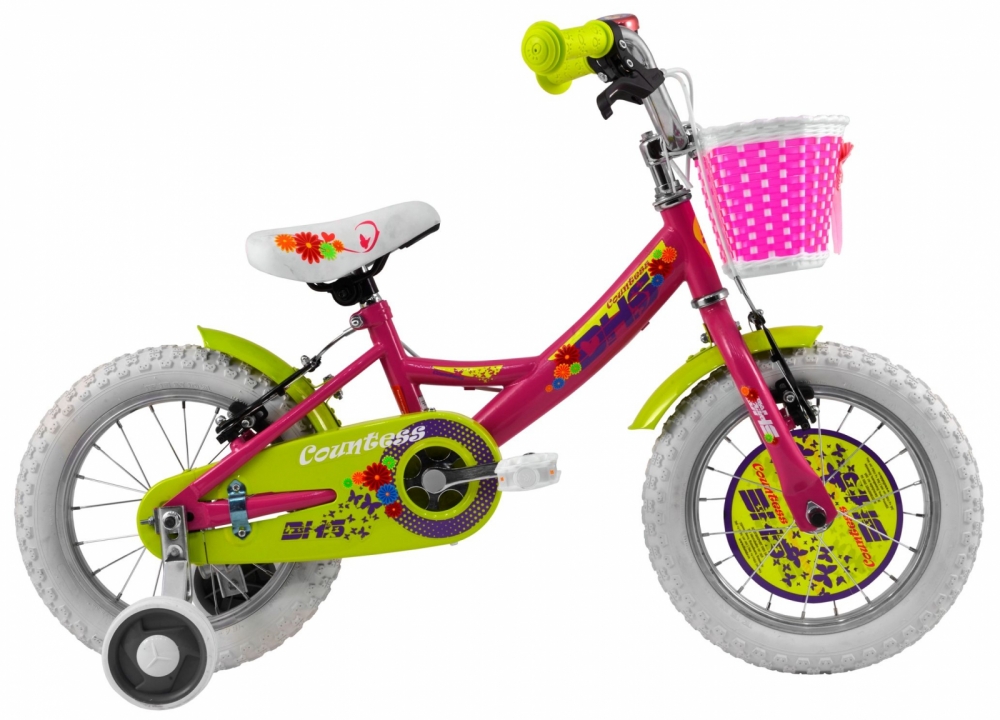 Bicicleta copii Dhs Countess 1404 roz 14 inch