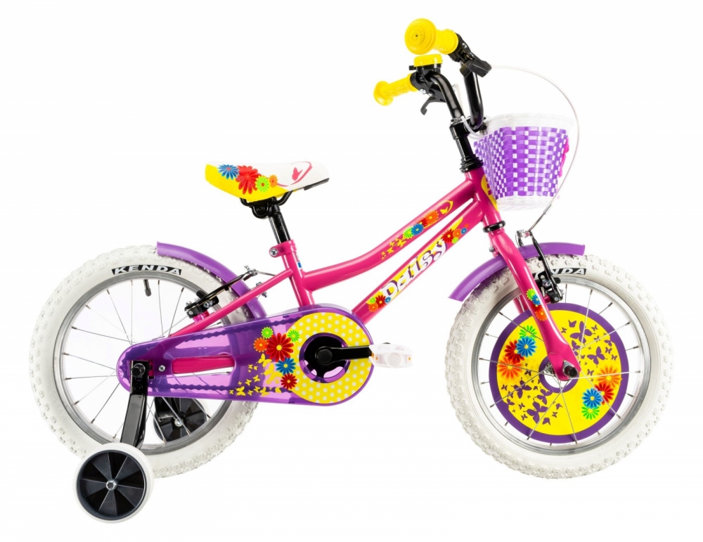 Bicicleta copii Dhs 1604 roz 16 inch DHS imagine noua responsabilitatesociala.ro