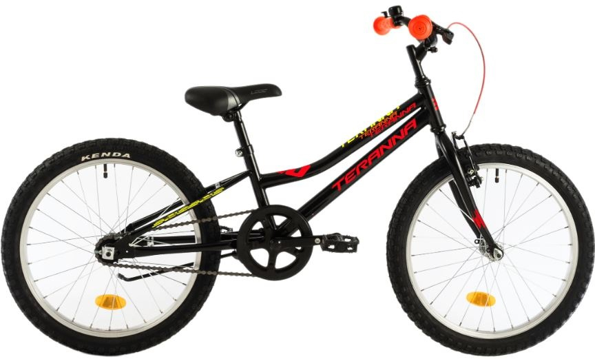 Bicicleta copii Dhs Terrana 2001 negru rosu 20 inch 2001