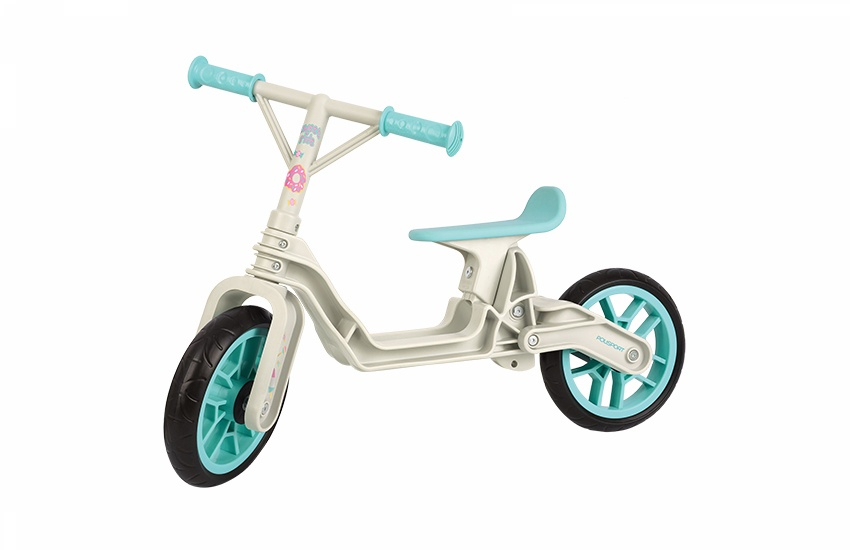 Bicicleta copii fara pedale ergonomica Polisport Bb crem mint 12 inch - 2
