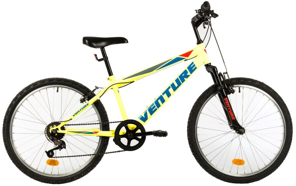 Bicicleta copii Venture 2419 galben 24 inch