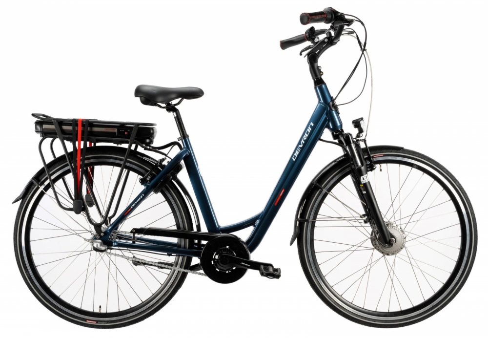 Bicicleta electrica Devron 28124 L albastru 28 inch - 2 | YEO