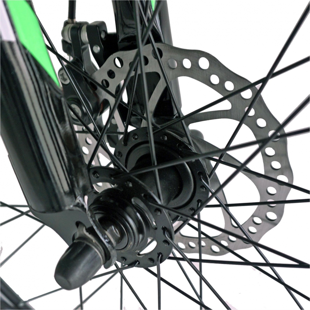 Bicicleta Mtb-Ht 26 Carpat Forester C2653B cadru otel culoare verdealbastru