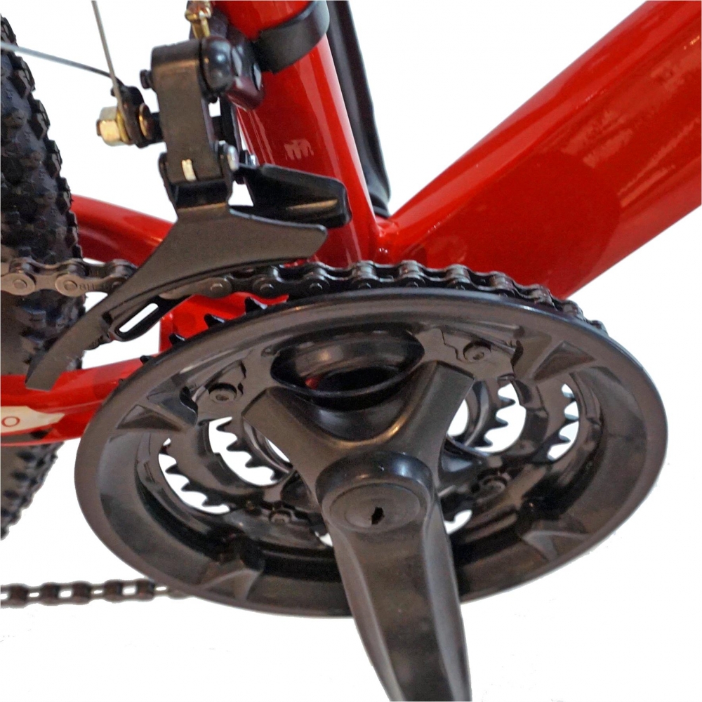 Bicicleta Mtb-Ht 26 Velors Scorpion V2671A cadru aluminiu culoare rosualb