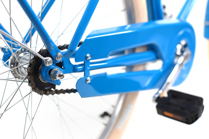 Bicicleta oras Dhs 2632 Citadinne M albastru 26 inch DHS imagine noua responsabilitatesociala.ro