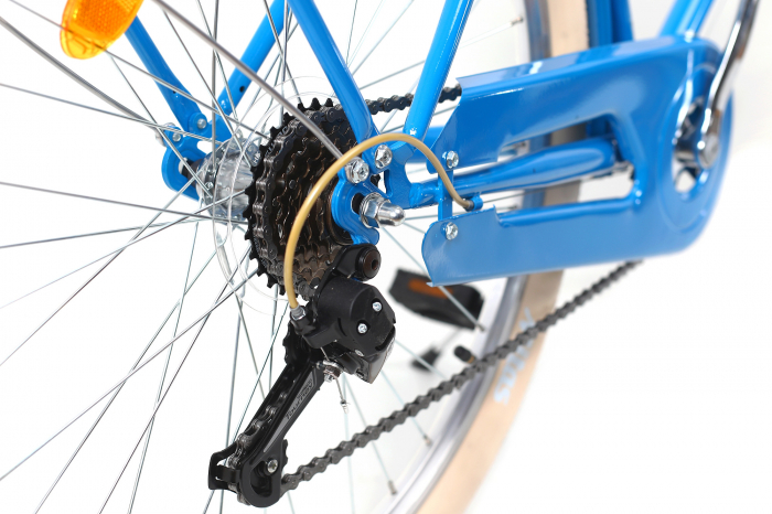 Bicicleta oras Dhs Citadinne 2634 M albastru 26 inch