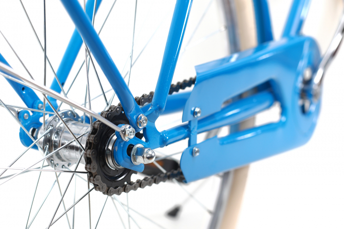 Bicicleta oras Dhs Citadinne 2832 L albastru 28 inch DHS imagine noua responsabilitatesociala.ro
