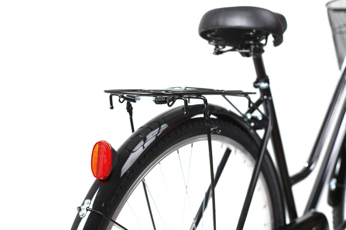 Bicicleta oras Dhs Kreativ 2812 520 mm negru 28 inch