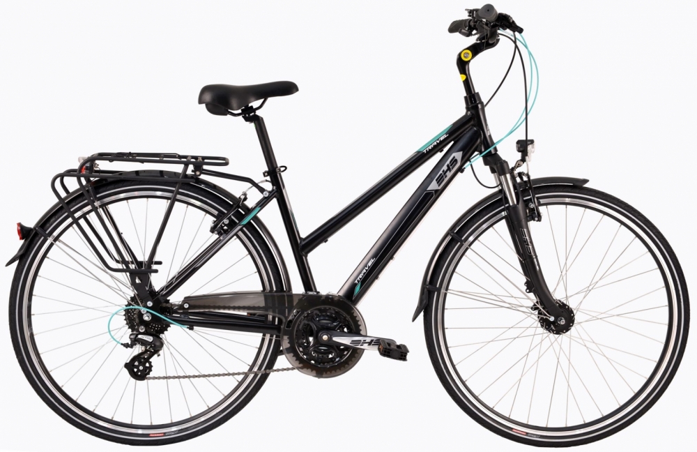 Bicicleta oras Dhs Travel 2858 M negru 28 inch 2858
