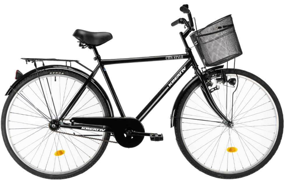 Bicicleta oras Kreativ 2811 L negru 28 inch - 2