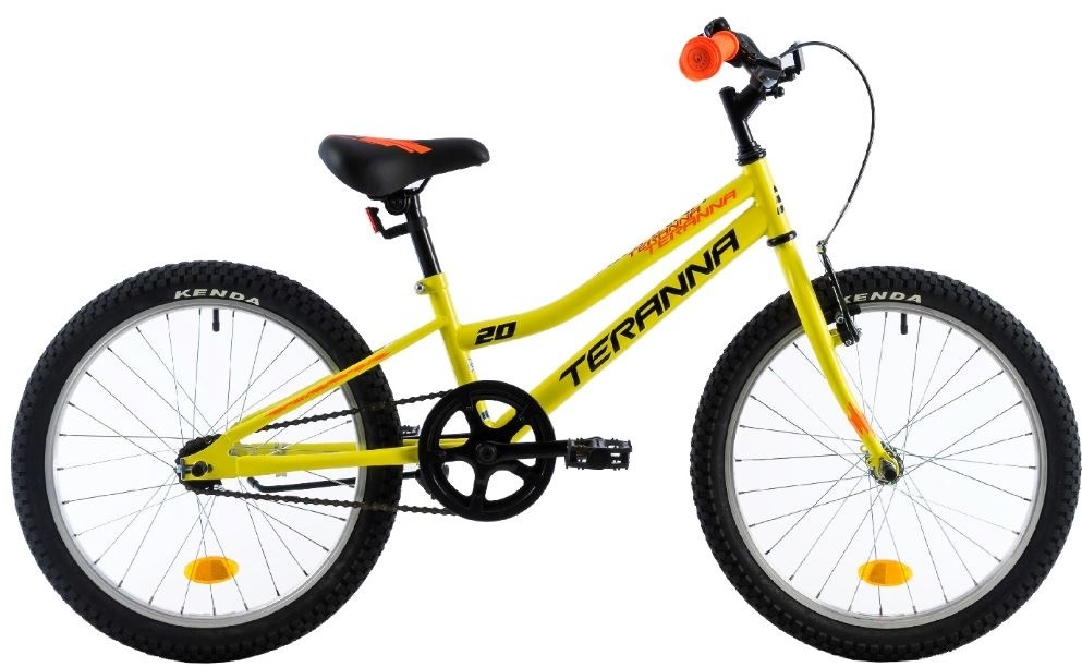 Bicicleta copii Dhs Terrana 2001 galben deschis 20 inch DHS imagine noua