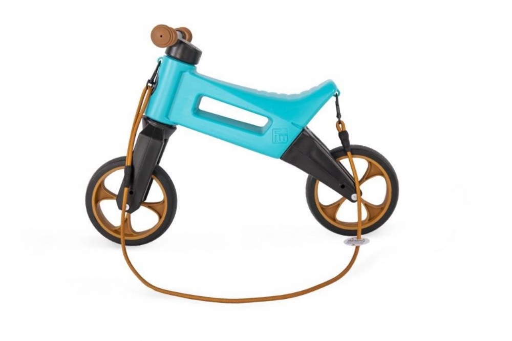 Bicicleta fara pedale 2 in 1 Funny Wheels Rider SuperSport Aqua - 4
