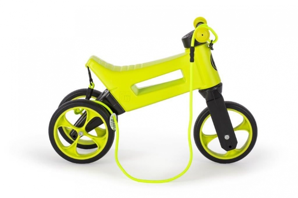 Bicicleta fara pedale 2 in 1 Funny Wheels Supersport Lime