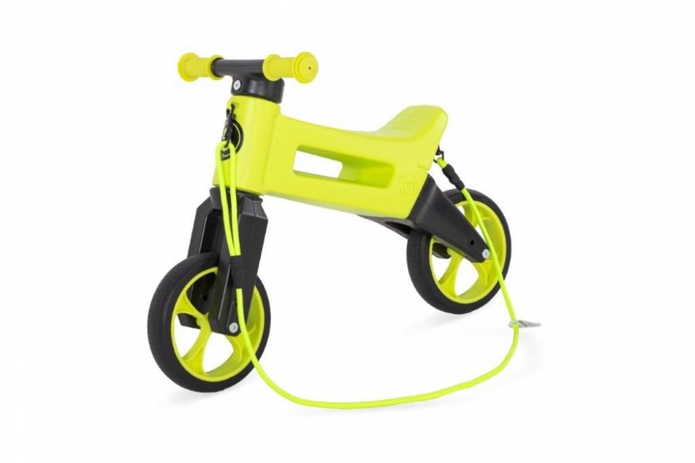 Bicicleta fara pedale 2 in 1 Funny Wheels Rider SuperSport Lime - 1